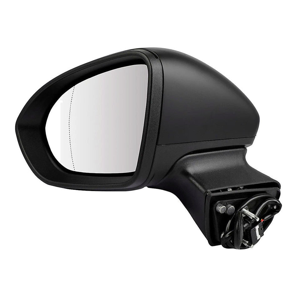 2016-2019 Chevrolet Cruze Sedan Door Mirror Driver Side - side angle, Part GM1320544