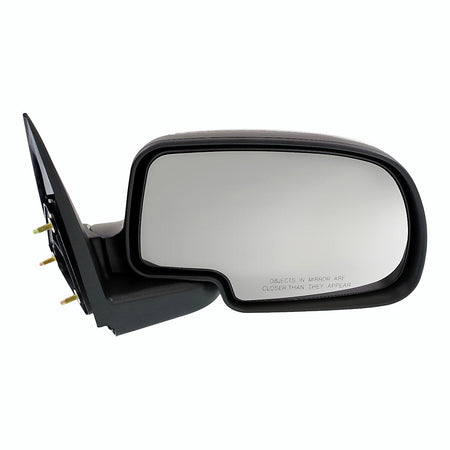 1999-2006 Chevrolet Silverado 1500 Door Mirror Passenger Side Manual Chrome_GM1321208