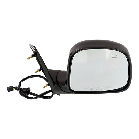 1996-2002 Chevrolet Van Express Door Mirror Passenger Side Power Heated Textured Convex Glass_GM1321228-3