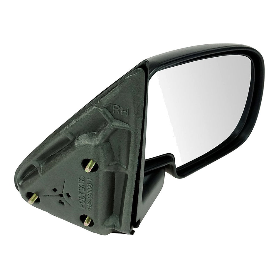 2000-2006 Chevrolet Tahoe Door Mirror Passenger Side - side angle, Part GM1321230
