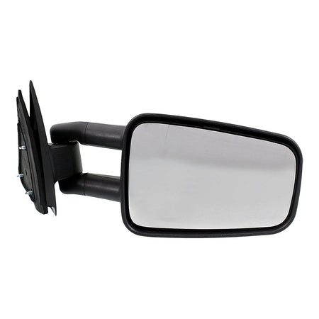 2002-2006 Cadillac Escalade Door Mirror Passenger Side Manual Tow Type With Blind Spot Textured_GM1321244