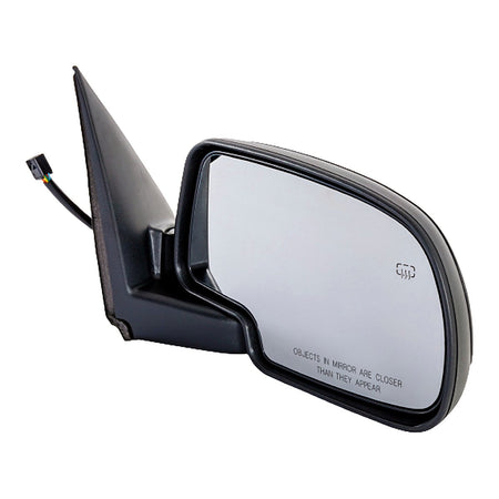 2002 Cadillac Escalade Door Mirror Passenger Side Power Heated With Manual Folding With Puddle Lamp Textured_GM1321247-3