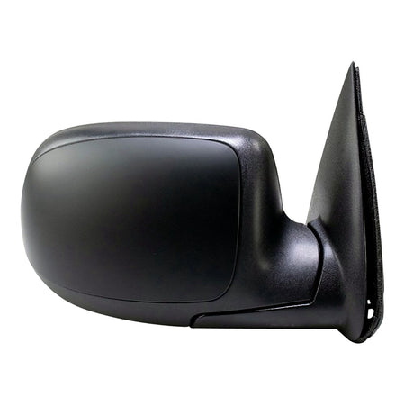 2002-2006 Cadillac Escalade Door Mirror Passenger Side Power Heated With Manual Folding With Puddle Lamp Textured With Smooth Cap Withoutff Road_GM1321252-3