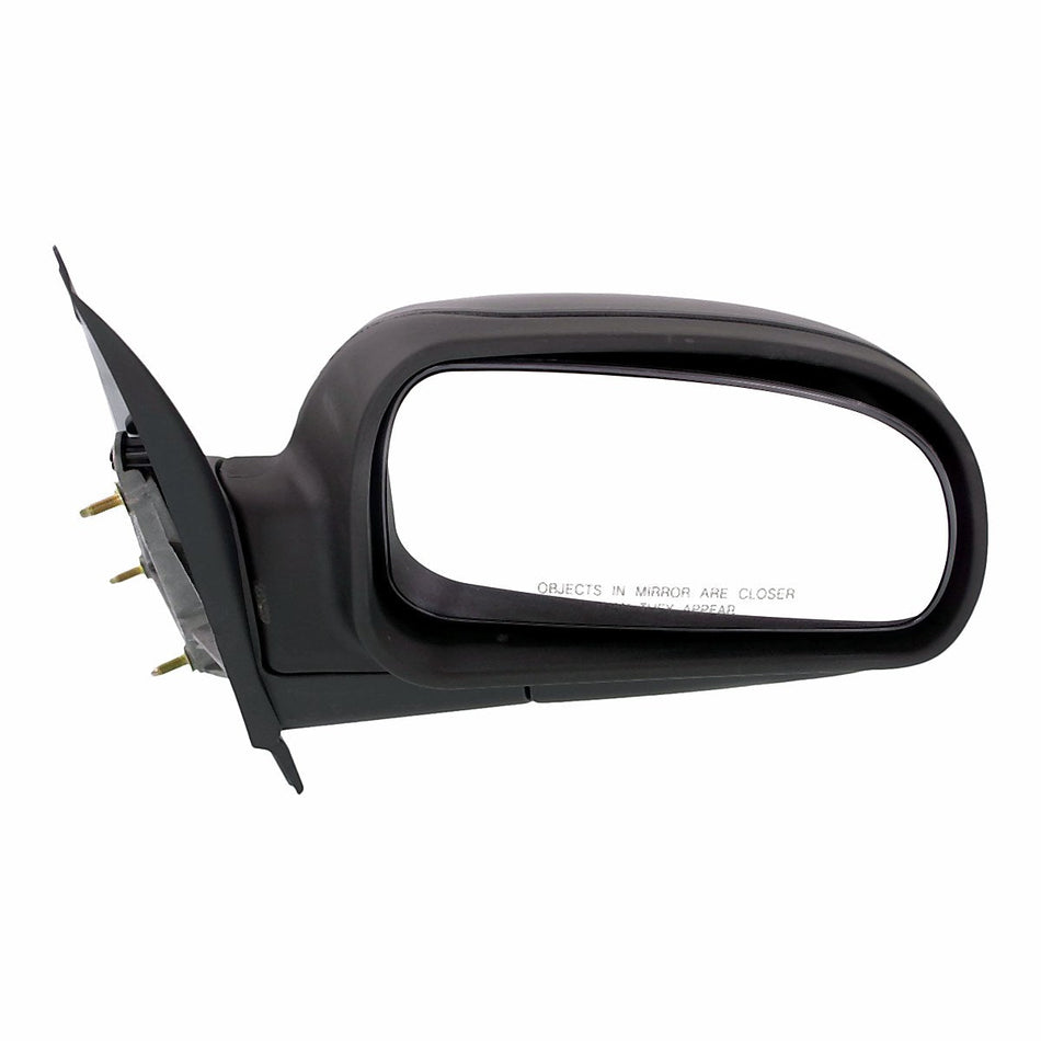 2002-2009 Chevrolet Trailblazer Door Mirror Passenger Side Manual With Folding Black_GM1321264