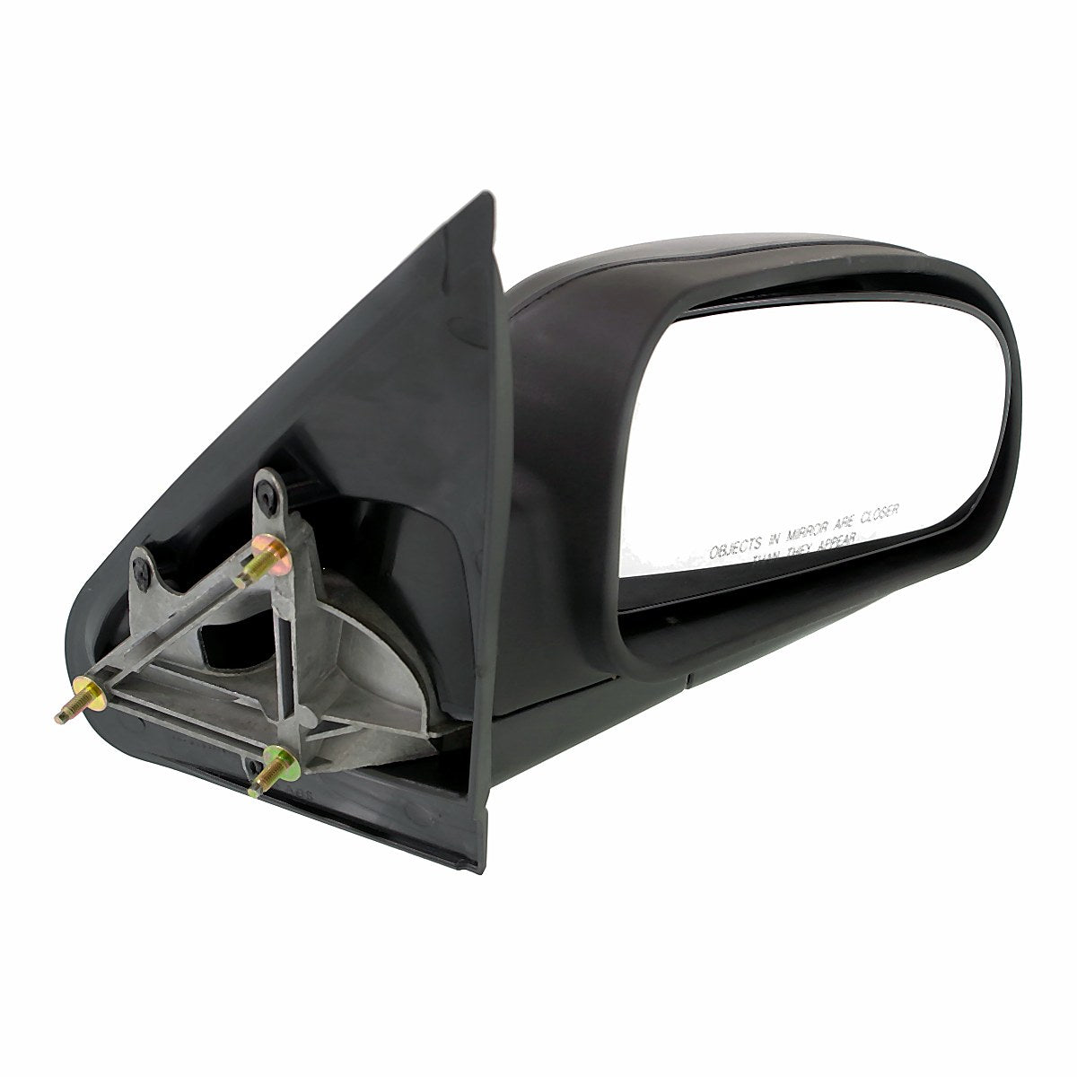 2002-2009 Chevrolet Trailblazer Door Mirror Passenger Side Manual With Folding Black_GM1321264-2