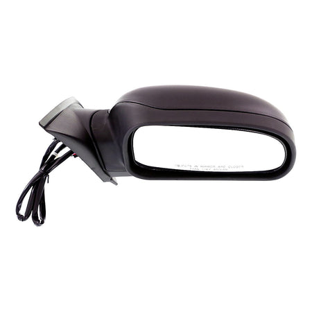 2002-2009 Chevrolet Trailblazer Door Mirror Passenger Side Power Heated Without Signal Manual Folding Black Std_GM1321265-4