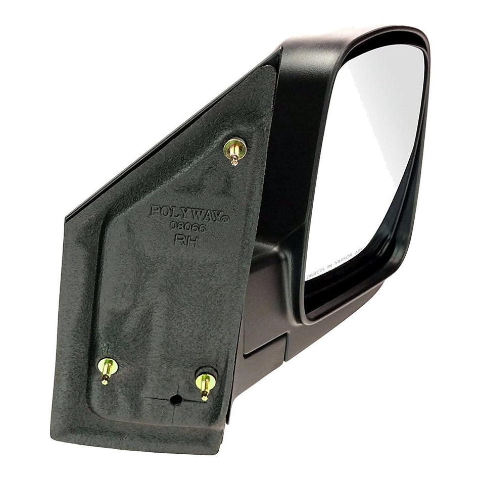 2003-2023 Chevrolet Van Express Door Mirror Passenger Side Manual Single Glass_GM1321284-2