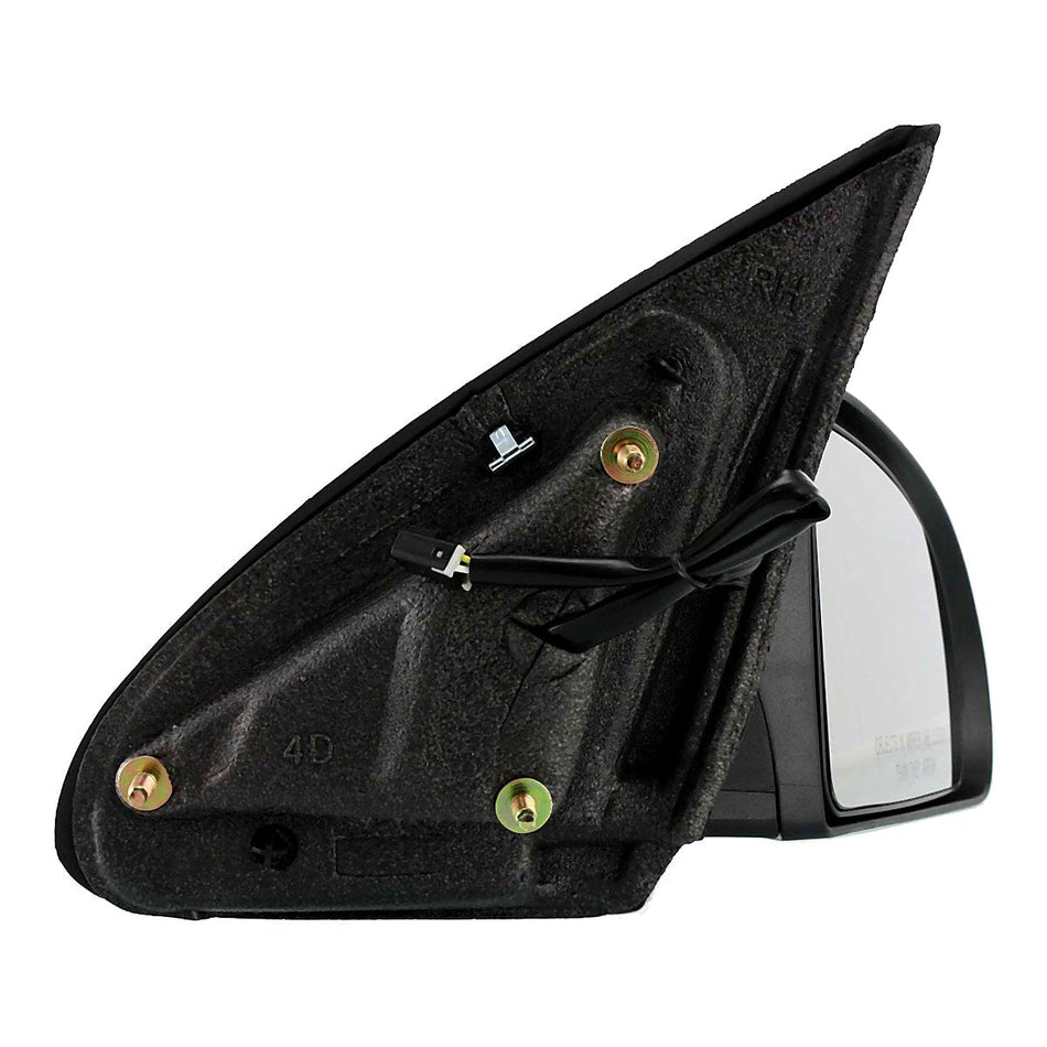 2005-2006 Pontiac Pursuit Door Mirror Passenger Side - side angle, Part GM1321290