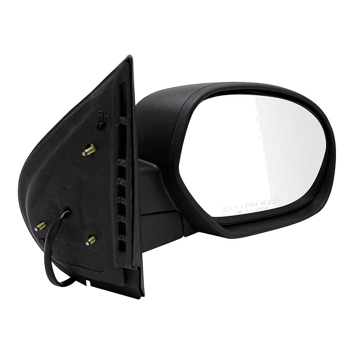 2007-2013 Chevrolet Avalanche Door Mirror Passenger Side Power Heated Textured_GM1321325-2