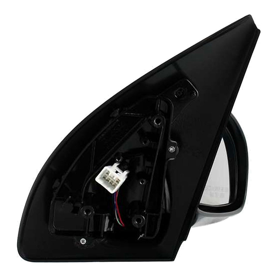 2004-2006 Chevrolet Aveo Sedan Door Mirror Passenger Side - side angle, Part GM1321327