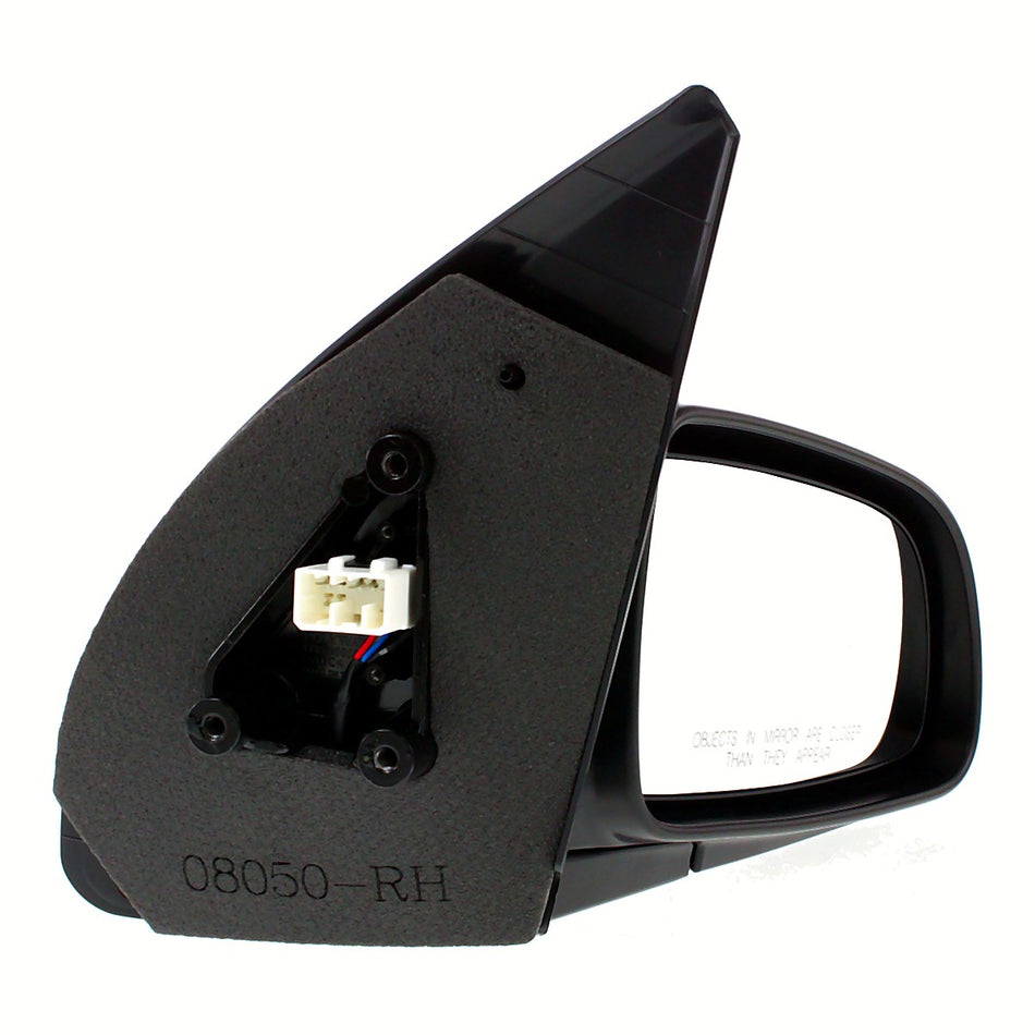 2007-2011 Chevrolet Aveo Sedan Door Mirror Passenger Side - side angle, Part GM1321328