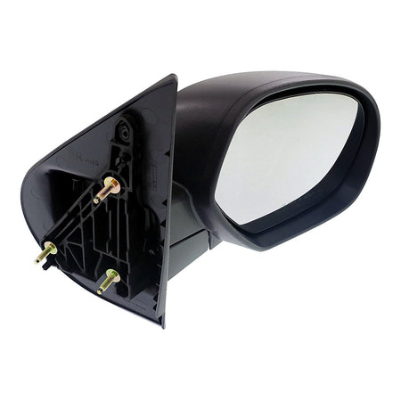 2007-2013 Chevrolet Silverado 1500 Door Mirror Passenger Side Manual Folding Textured Black_GM1321332-2