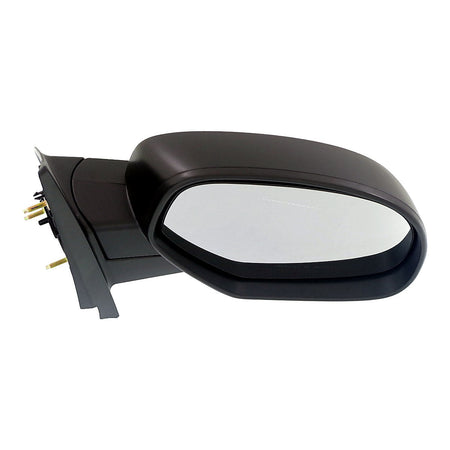 2007-2013 Chevrolet Silverado 1500 Door Mirror Passenger Side Manual Folding Textured Black_GM1321332-4