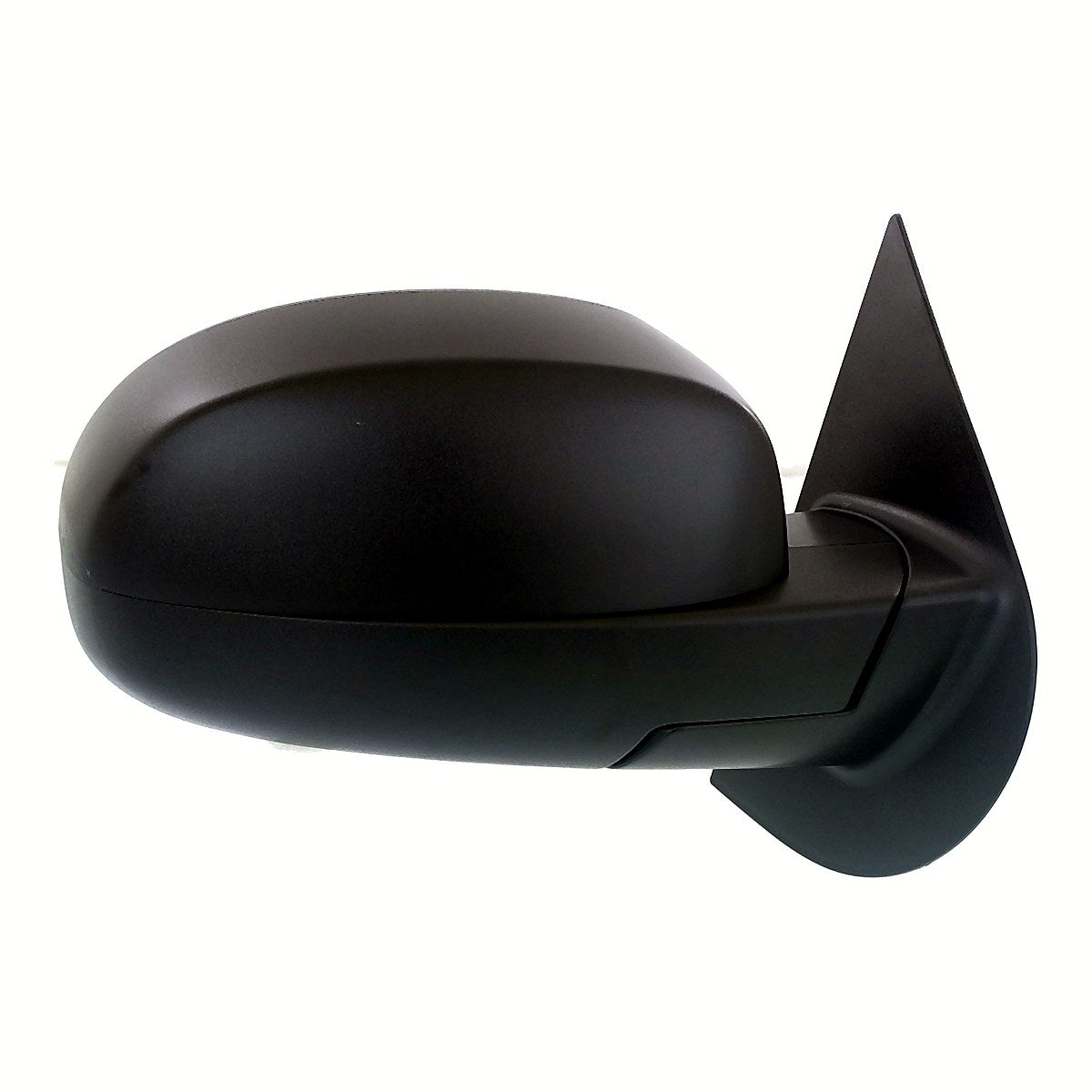 2007-2013 Chevrolet Silverado 1500 Door Mirror Passenger Side Manual Folding Textured Black_GM1321332-5
