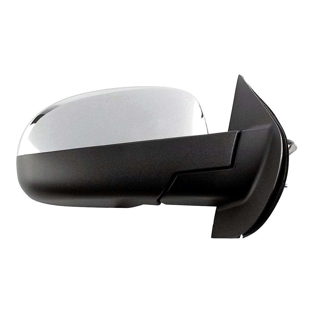 2007-2014 Chevrolet Tahoe Door Mirror Passenger Side Power Heated Withoutffrontoad Without Courtesy Without Signal Chrome Cap_GM1321340-3