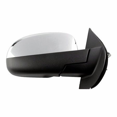 2007-2014 Chevrolet Tahoe Door Mirror Passenger Side Power Heated Withoutffrontoad Without Courtesy Without Signal Chrome Cap_GM1321340-3