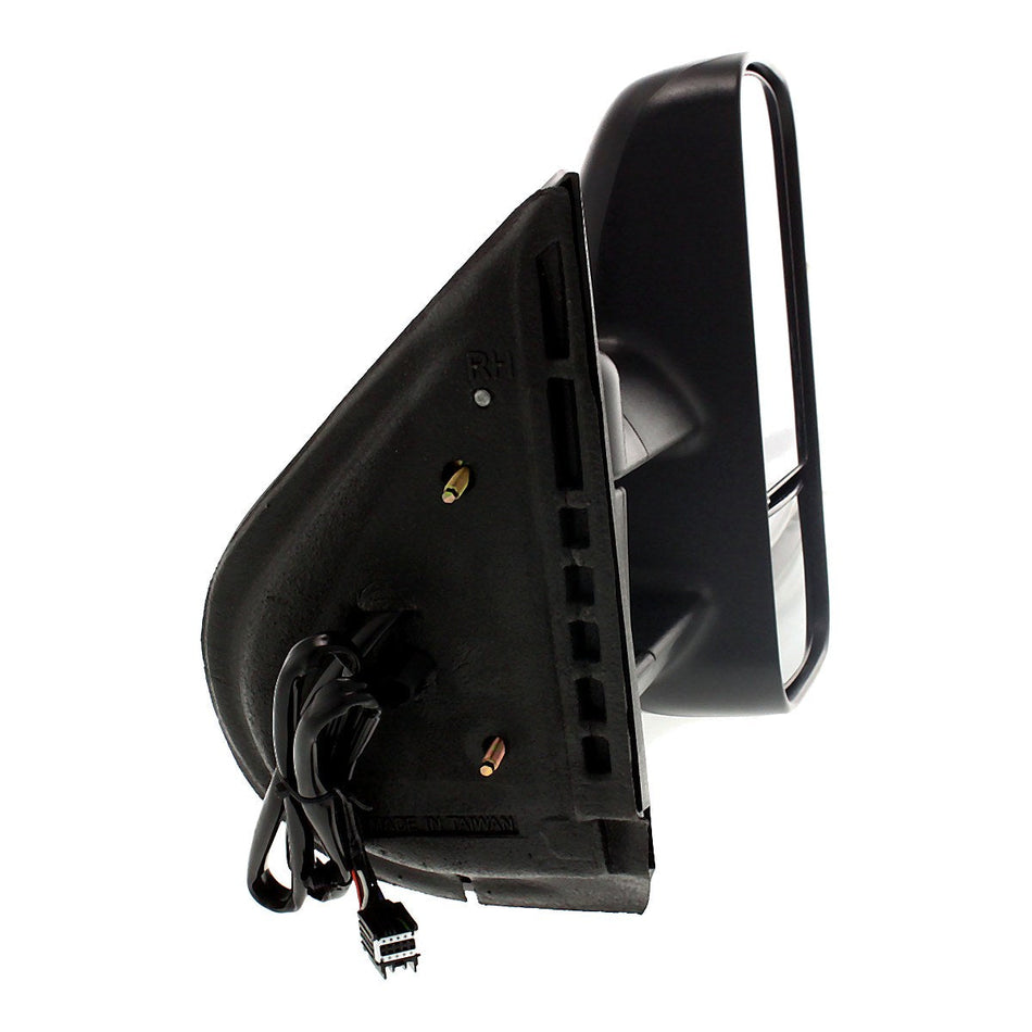 2011-2014 GMC Sierra 3500 Door Mirror Passenger Side - side angle, Part GM1321354