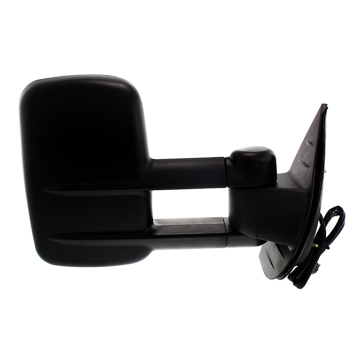 2007-2013 Chevrolet Silverado 1500 Door Mirror Passenger Side Power Heated Texxtured Trailer Tow Type Telescopic With Signal Manual Folding_GM1321354-4