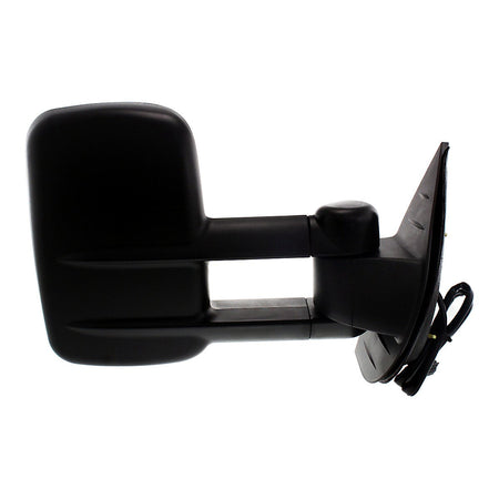 2007-2013 Chevrolet Silverado 1500 Door Mirror Passenger Side Power Heated Texxtured Trailer Tow Type Telescopic With Signal Manual Folding_GM1321354-4