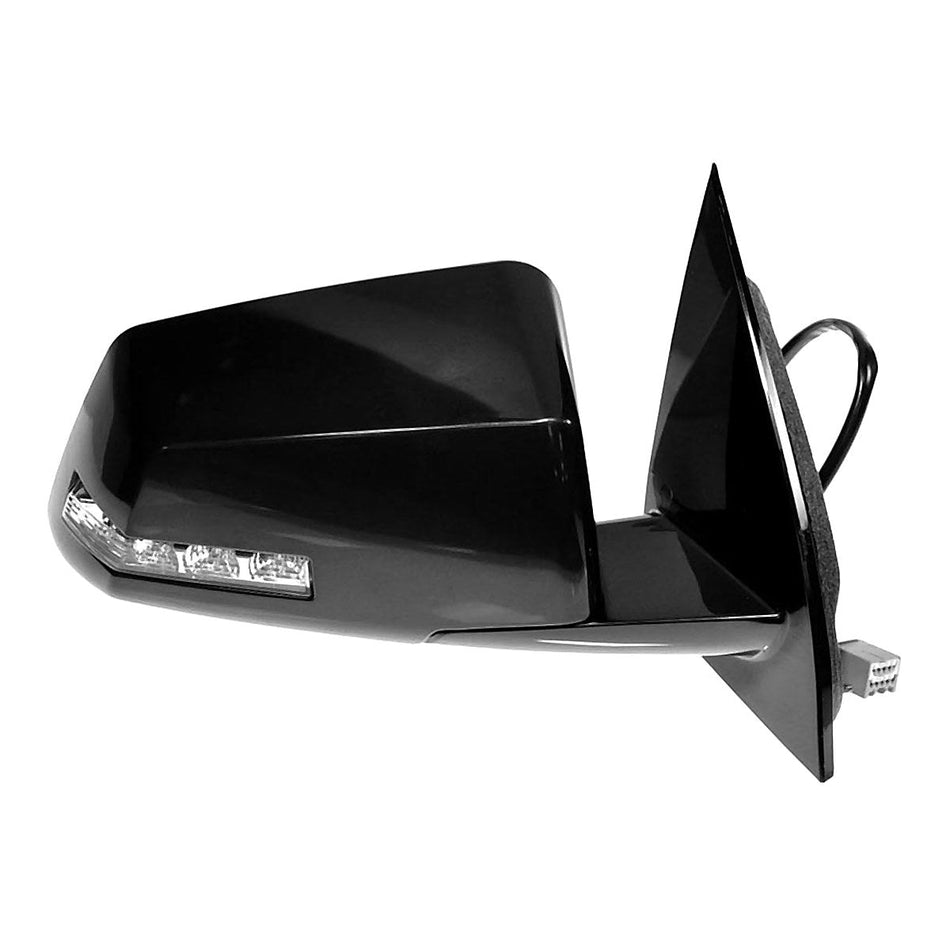 2007-2008 Saturn Outlook Door Mirror Passenger Side - side angle, Part GM1321364