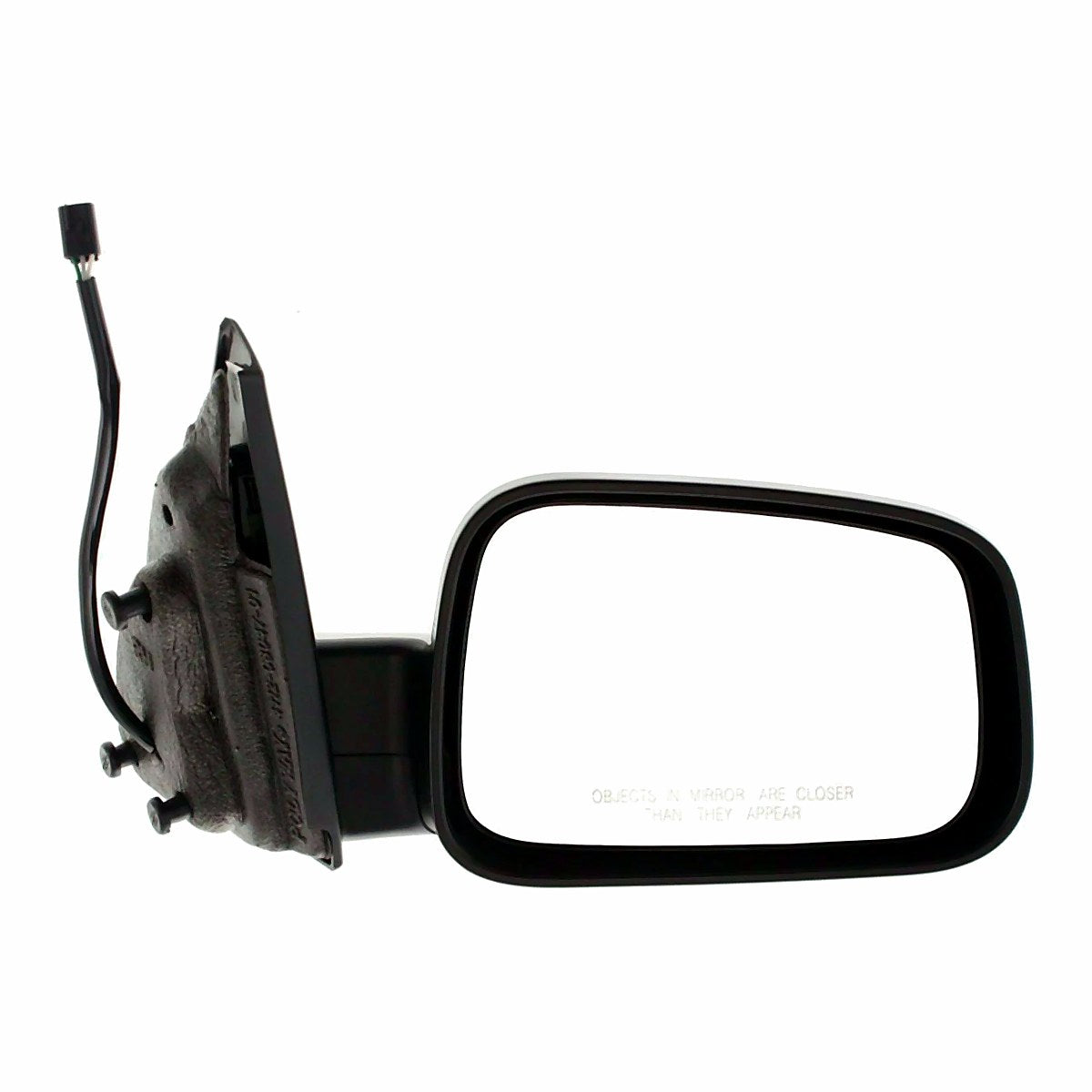 2006-2011 Chevrolet Hhr Door Mirror Passenger Side Power Satin Chrome_GM1321369