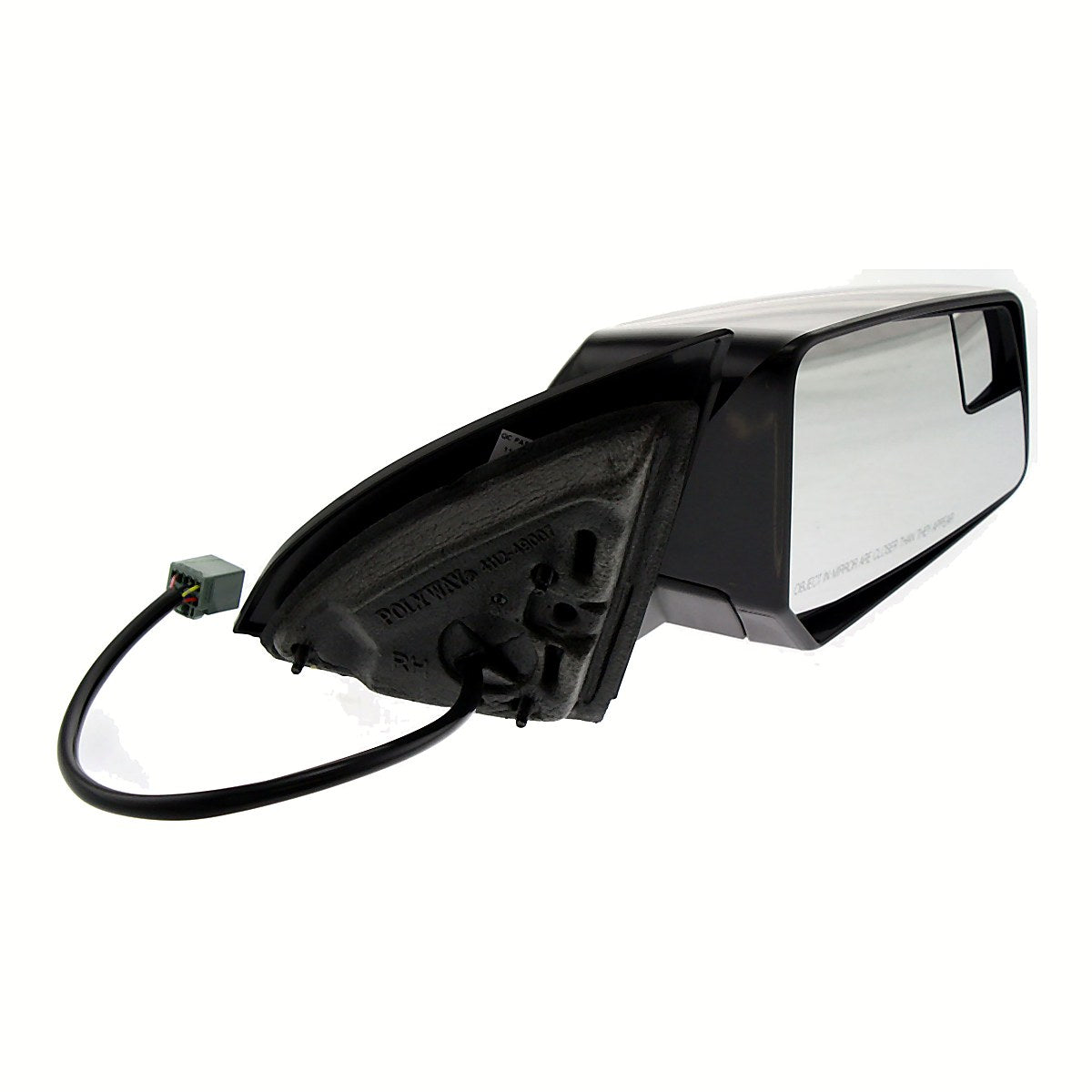 2009-2017 Chevrolet Traverse Door Mirror Passenger Side Power Heated With Signal Manual Folding Ptm_GM1321383-2
