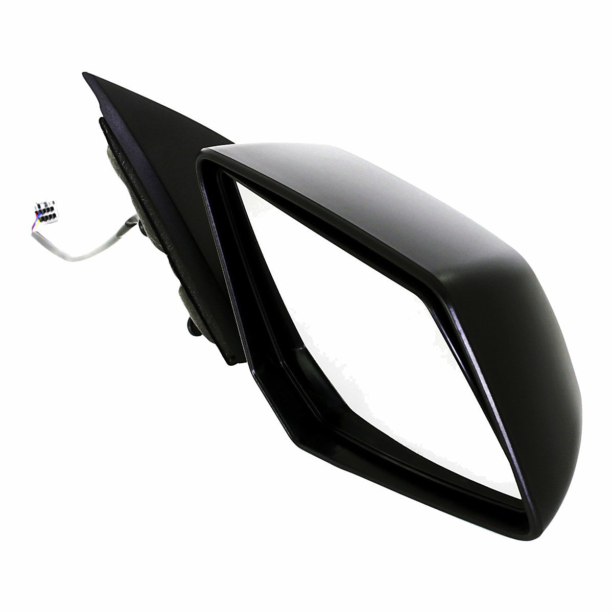 2009-2017 Chevrolet Traverse Door Mirror Passenger Side Power Textured Black_GM1321388-3