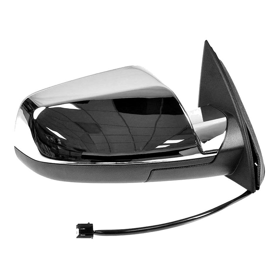 2010-2011 GMC Terrain Door Mirror Passenger Side - side angle, Part GM1321393
