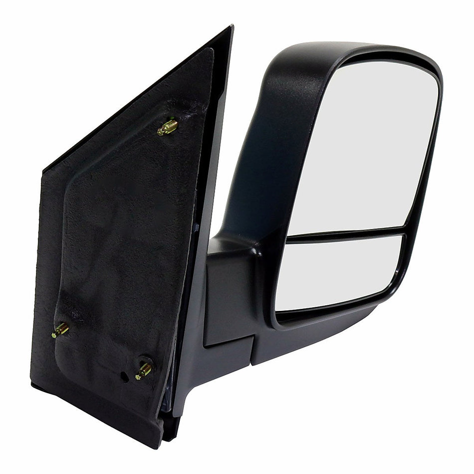 2003-2023 Chevrolet Van Express Door Mirror Passenger Side Manual Textured Black Dual Glass_GM1321395-2