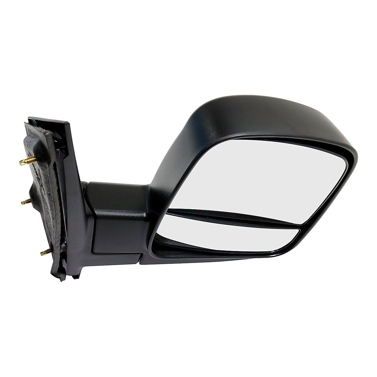 2003-2023 Chevrolet Van Express Door Mirror Passenger Side Manual Textured Black Dual Glass_GM1321395-3