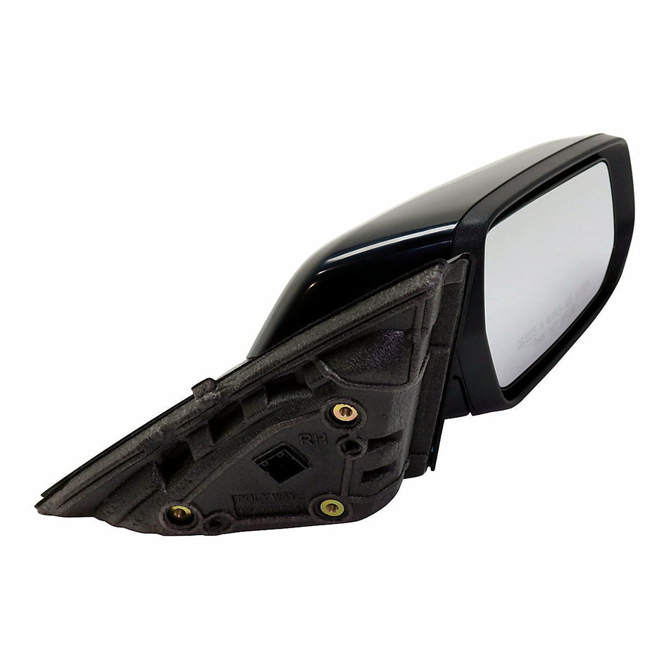 2016-2019 Chevrolet Malibu Hybrid Door Mirror Passenger Side - side angle, Part GM1321539