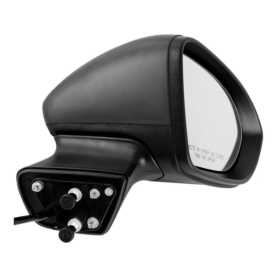 2016-2019 Chevrolet Cruze Sedan Door Mirror Passenger Side - side angle, Part GM1321542