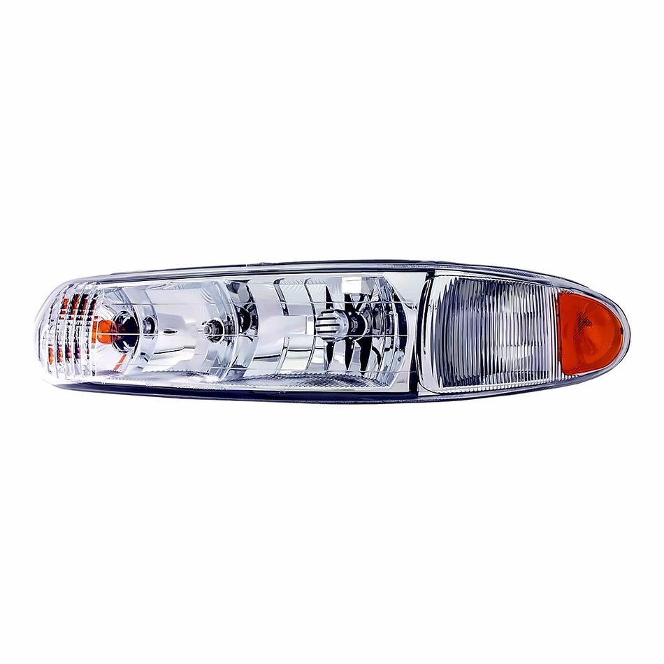 1997-2005 Buick Century Headlight Driver Side Without Cornering Lamp – Front View (GM2502183)