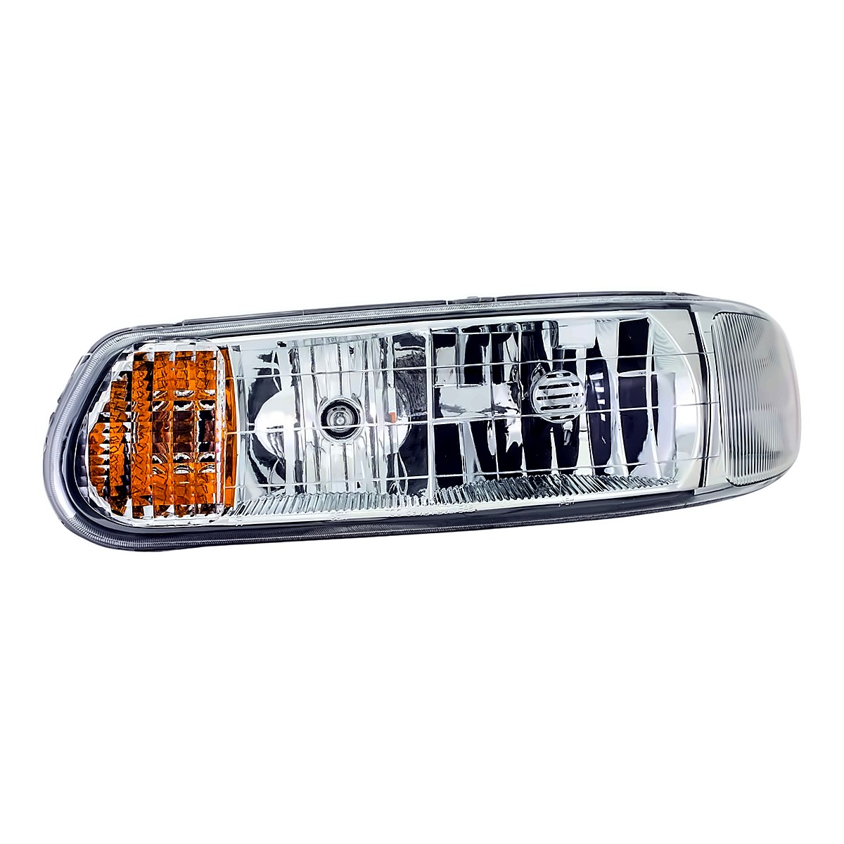 1997-2005 Buick Century Headlight Driver Side Without Cornering Lamp – Detail View (GM2502183)