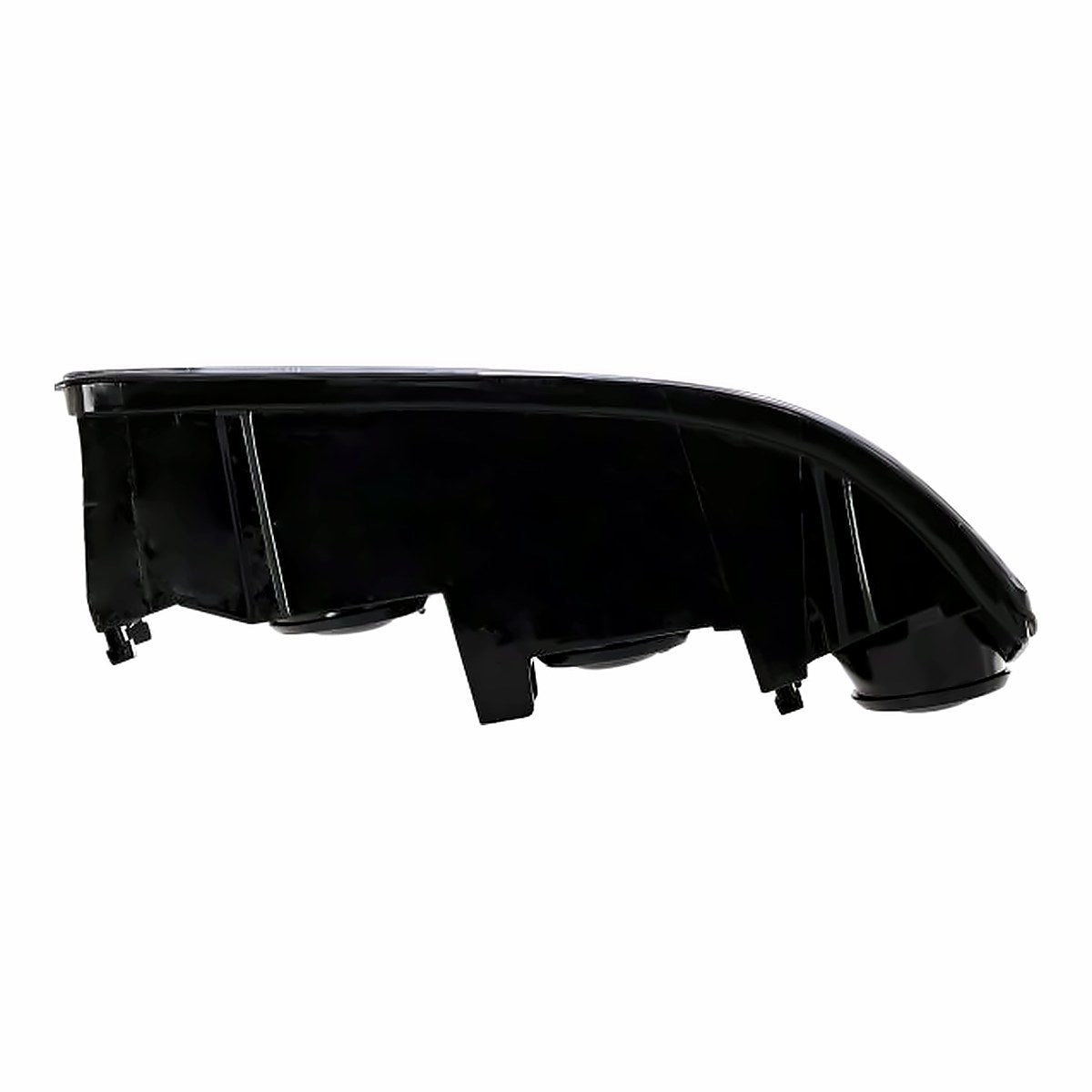 2000-2004 Chevrolet Impala Headlight Driver Side Black Bezel With Center Bulb Shield 2000-Feb 5Th 2004 – Installed View (GM2502201)