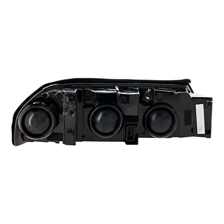 2000-2004 Chevrolet Impala Headlight Driver Side Black Bezel With Center Bulb Shield 2000-Feb 5Th 2004 – Installed View (GM2502201)