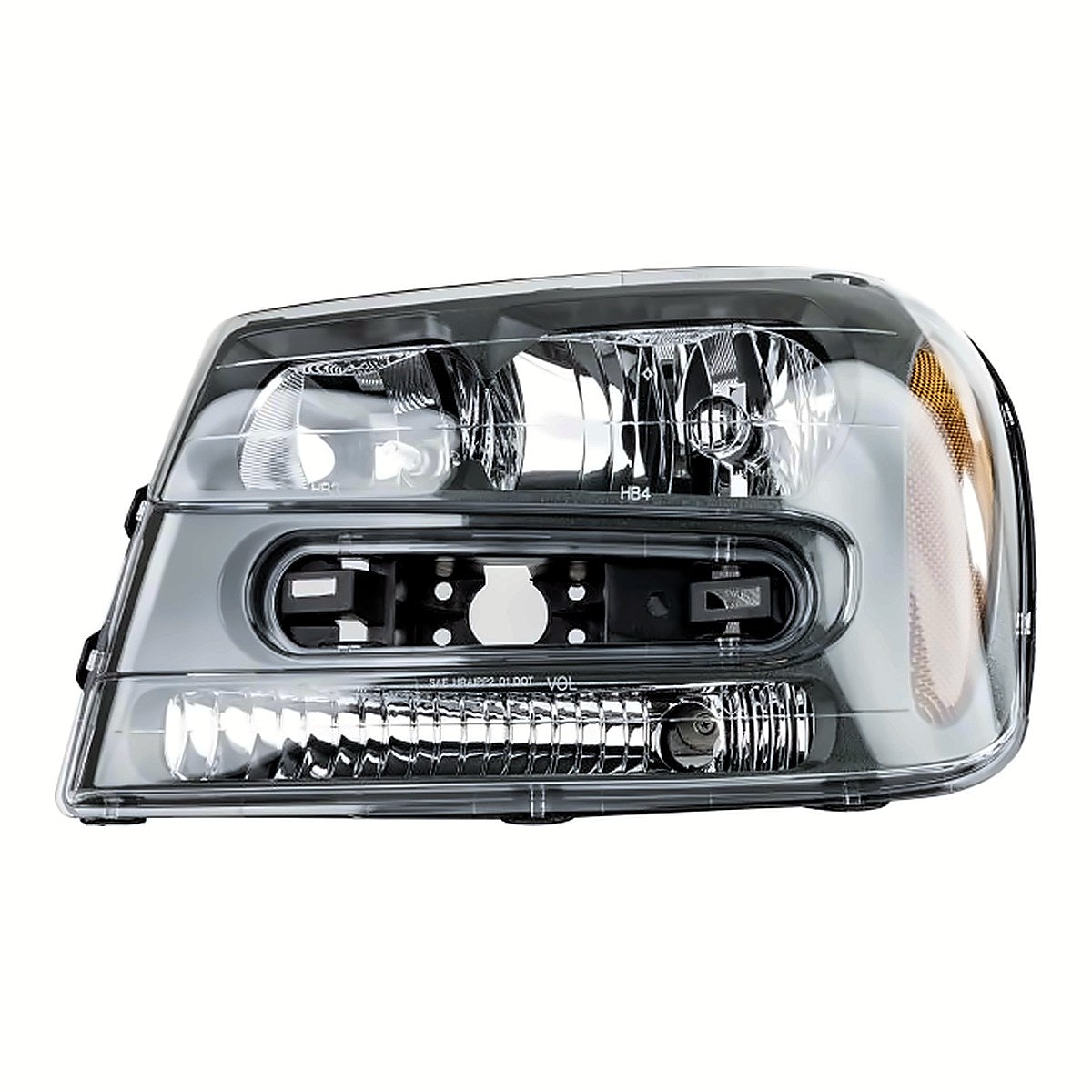 2002-2009 Chevrolet Trailblazer Headlight Driver Side Exc 06-09 Lt Model – Front View (GM2502213)