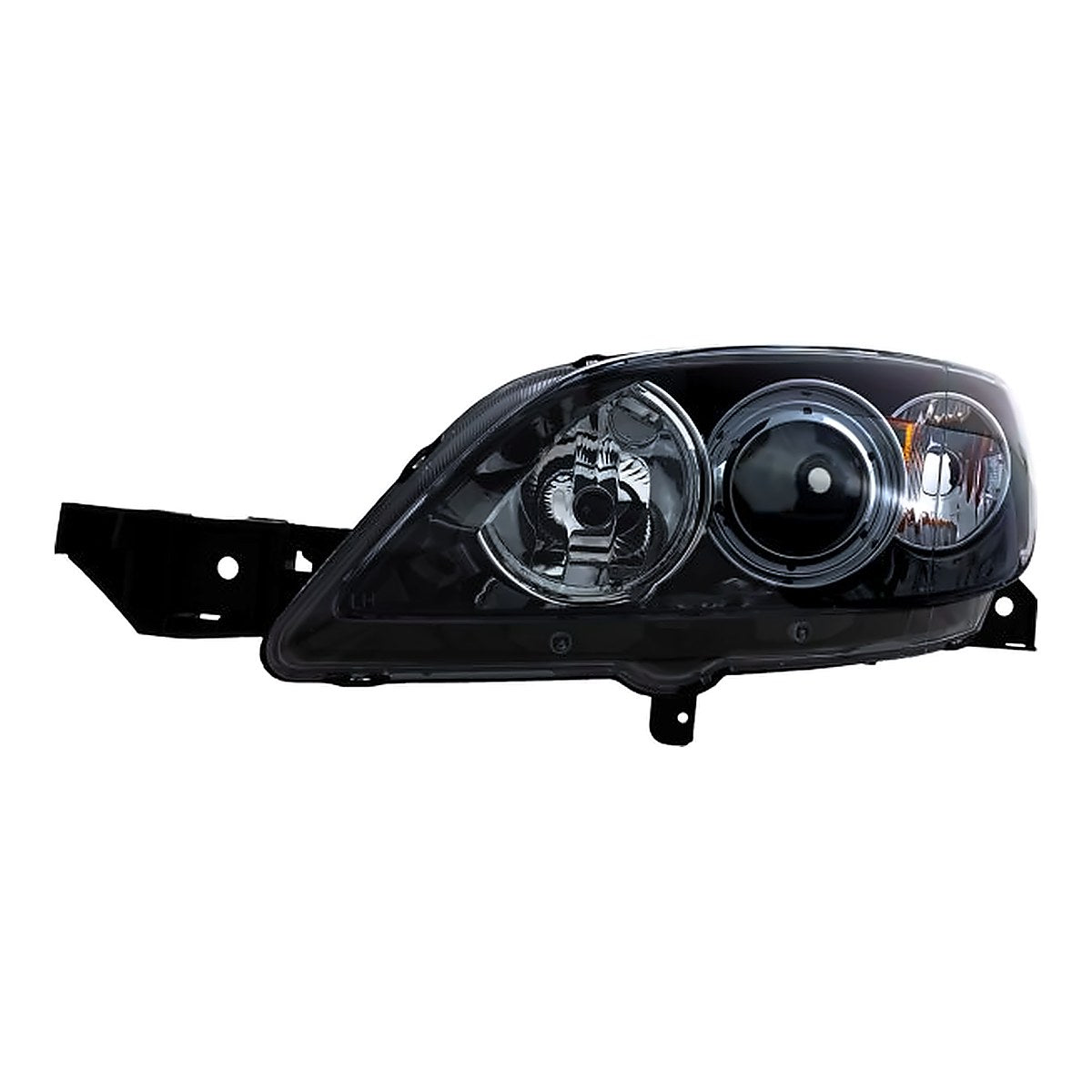 2002-2006 Chevrolet Avalanche Headlight Driver Side With Cladding – Side View (GM2502219)