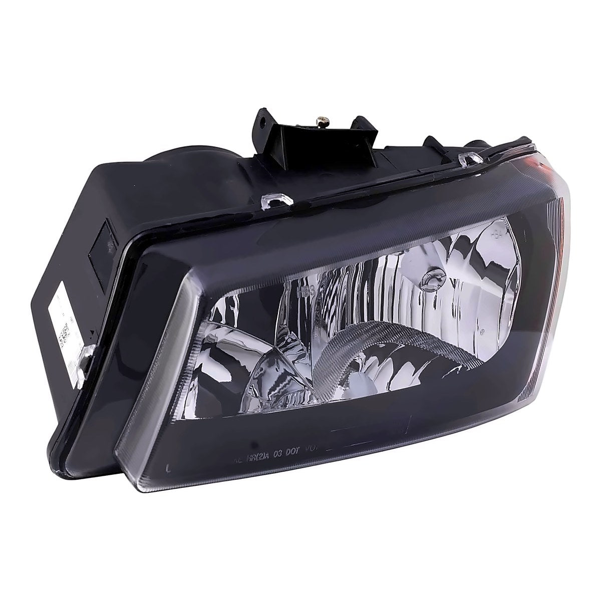 2003-2007 Chevrolet Avalanche Headlight Driver Side With Smooth Bezel Without Cladding – Side View (GM2502224)