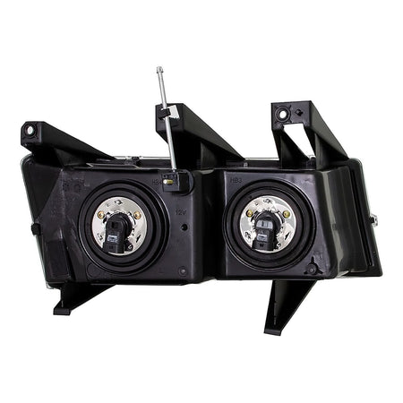 2004-2012 Chevrolet Colorado Headlight Driver Side With Black Bezel Without Xtreme Pkg – Detail View (GM2502234)