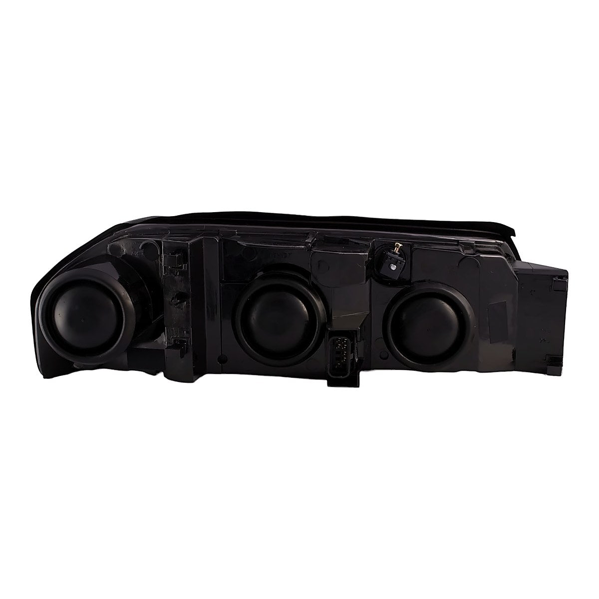 2004-2005 Chevrolet Impala Headlight Driver Side Black Bezel Without Center Bulb Shield Feb 6Th 2004-05 – Back View (GM2502248)