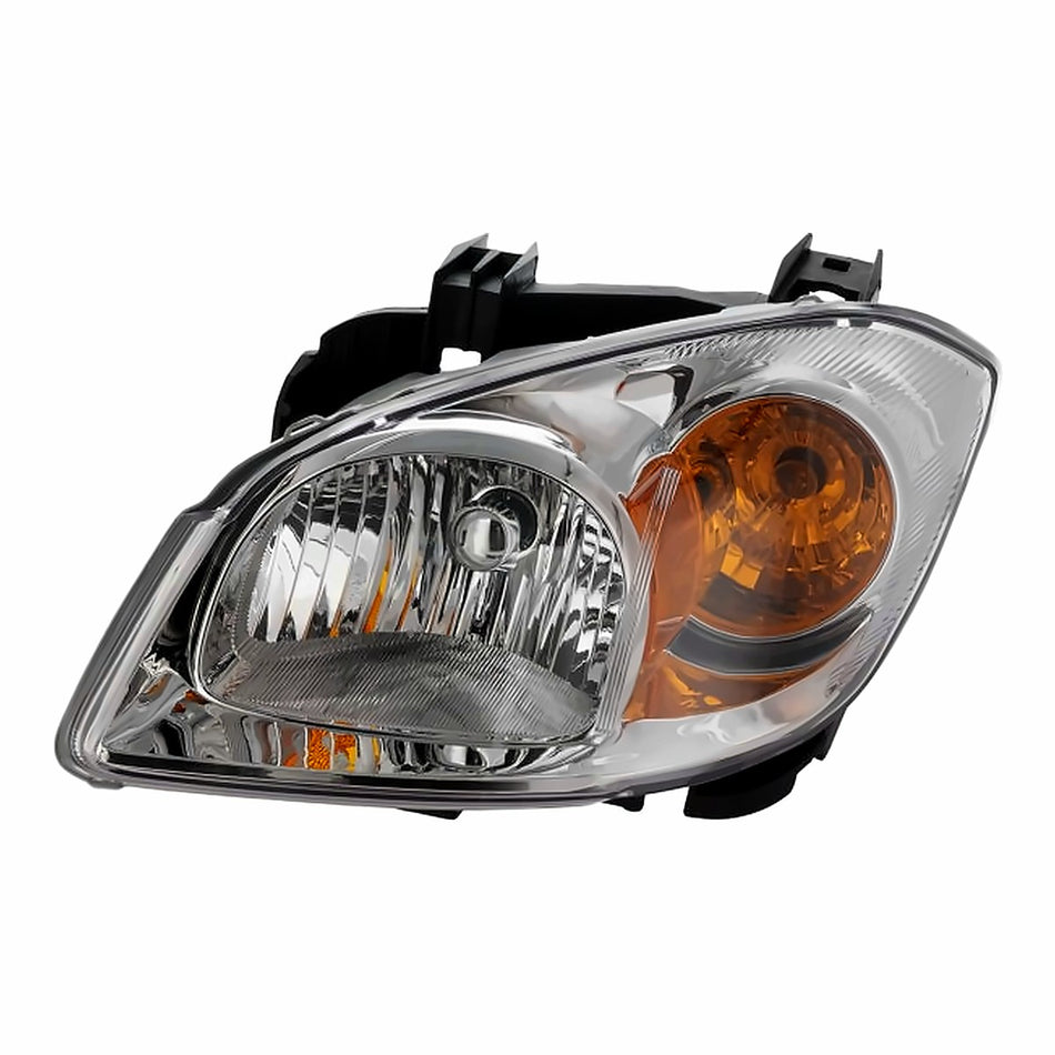 2005-2007 Chevrolet Cobalt Headlight Driver Side Base/L/Lt With Bracket – Front View (GM2502281)