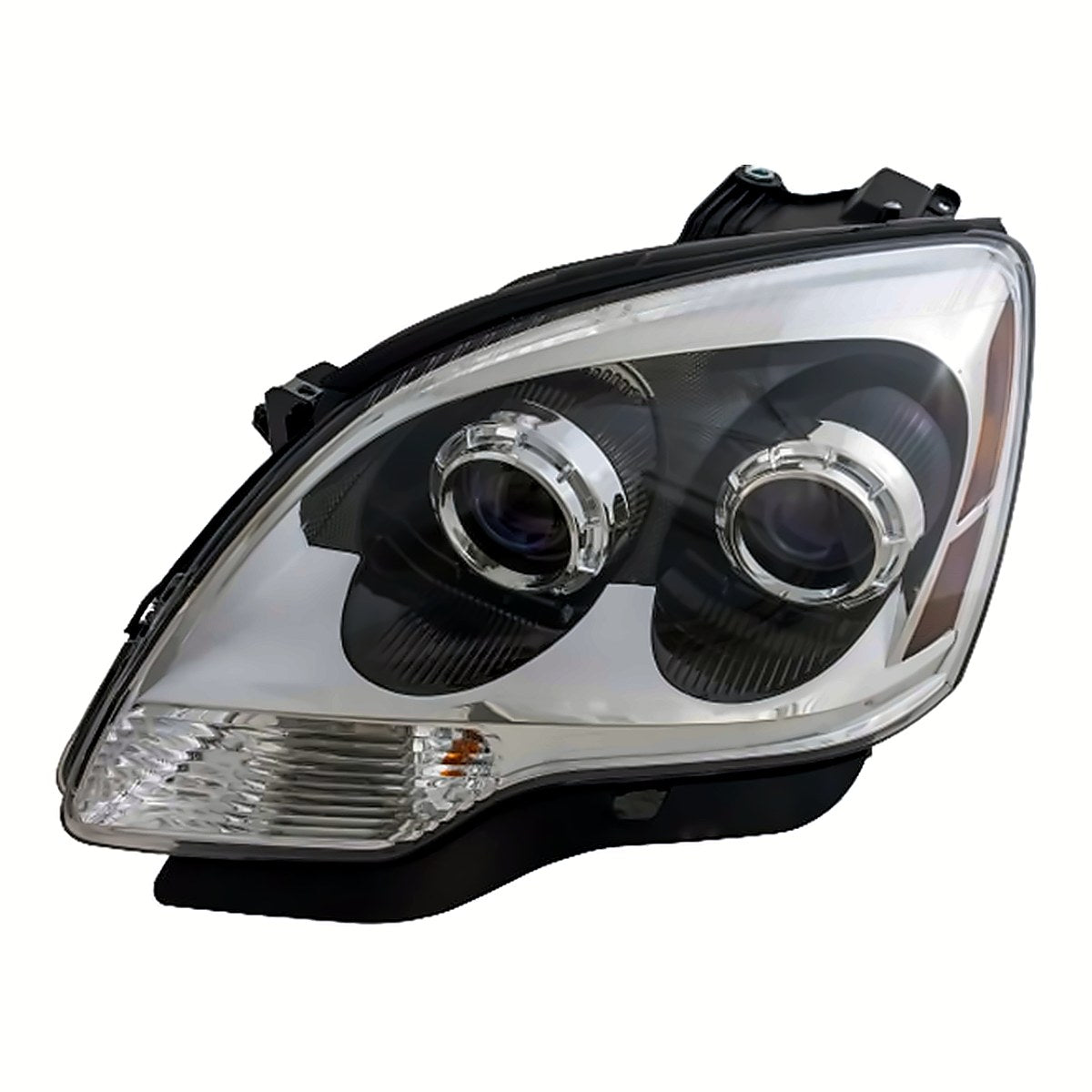 2007-2008 Gmc Acadia Headlight Driver Side (08 1St Design) – Front View (GM2502294)