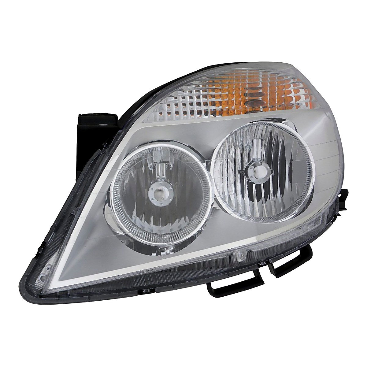 2007 Saturn Aura Headlight Driver Side 1St Design With Bulb Shield For High Beam To 04/11/07 – GM2502305-2