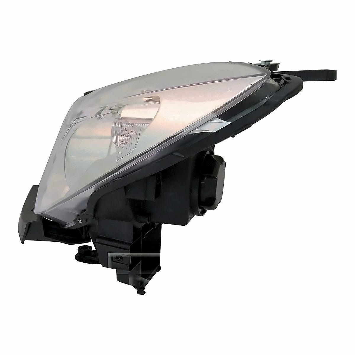 2008-2012 Buick Enclave Headlight Driver Side Hid Without Auto Adjust With Amber Park Lamp Bulb – Side View (GM2502311)