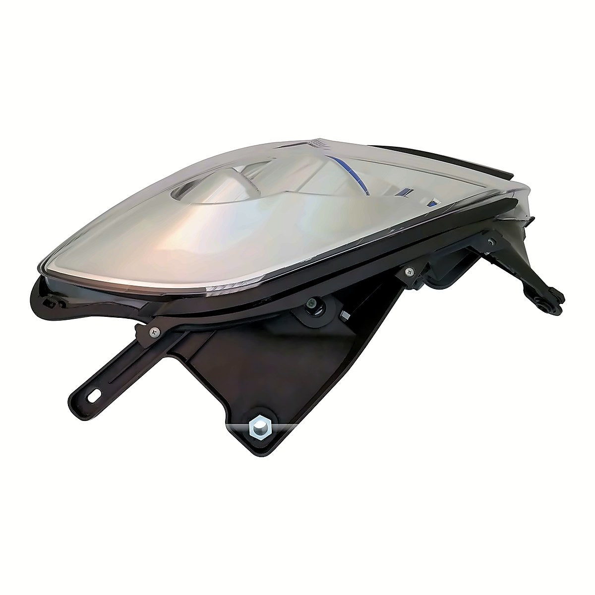 2008-2012 Buick Enclave Headlight Driver Side Hid Without Auto Adjust With Amber Park Lamp Bulb – Detail View (GM2502311)