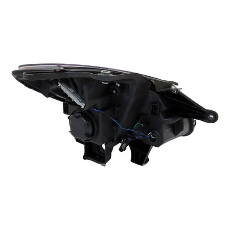 2008-2012 Buick Enclave Headlight Driver Side Hid Without Auto Adjust With Amber Park Lamp Bulb – Back View (GM2502311)
