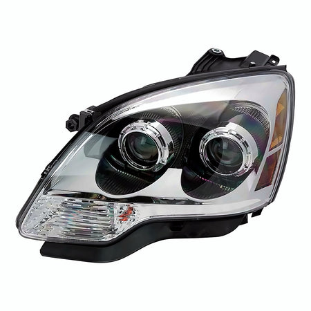 2008-2012 Gmc Acadia Headlight Driver Side 2008 2Nd Oe Design With Clear Lens – Front View (GM2502358)