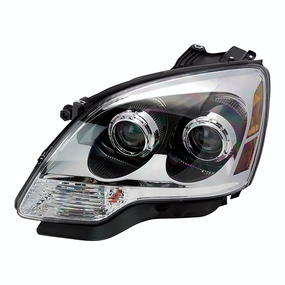 2008-2012 Gmc Acadia Headlight Driver Side 2008 2Nd Oe Design With Clear Lens – Front View (GM2502358)