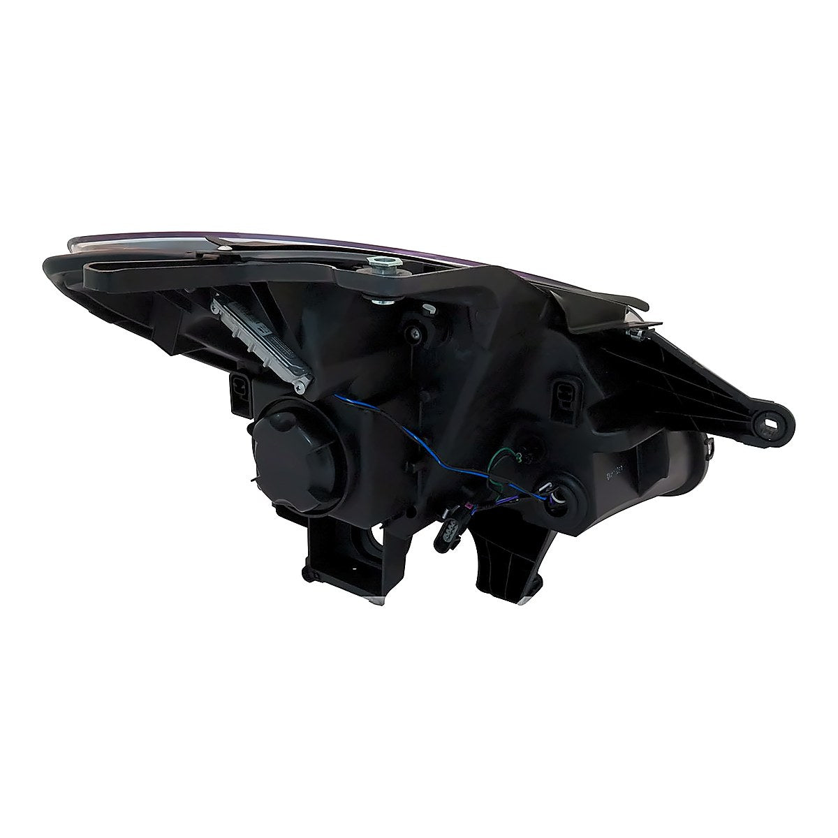 2008-2012 Buick Enclave Headlight Driver Side Hid With White Park Lamp Bulb Without Adaptive Headlamps – Close-Up View (GM2502378)